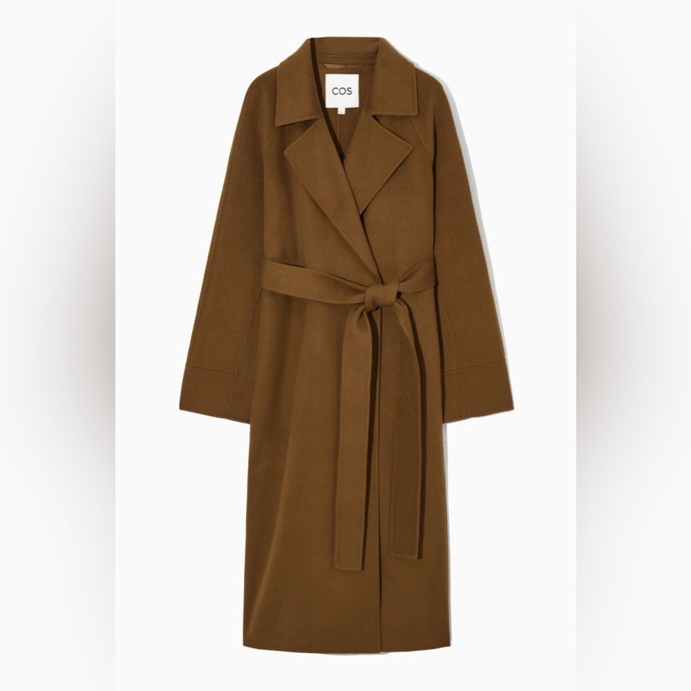 Brand New COS Wool Belt Coat